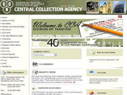 City of Cleveland - Division of Taxation